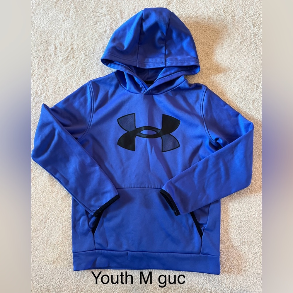 Under Armour Hooded Sweatshirt size YM